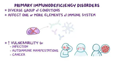 Primary immunodeficiency disorders