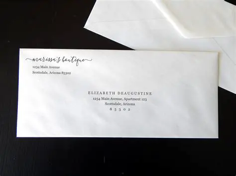 Print Envelope or Mailing Label