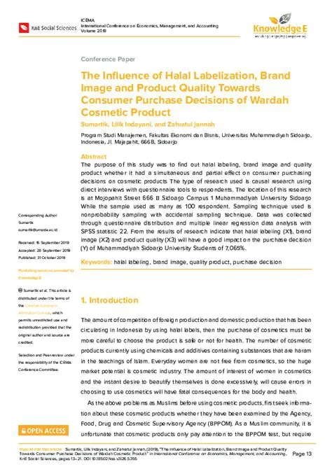 Prioritize halal labelization