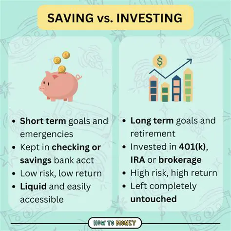 Prioritize saving and investing