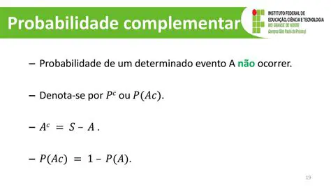 Probabilidade complementar