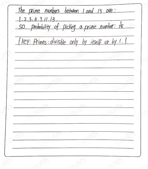 Probability of Picking a Prime Number