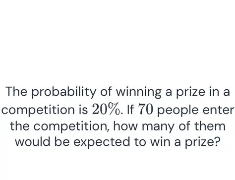 Probability of Winning a Prize
