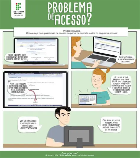 Problemas de acesso ao sistema