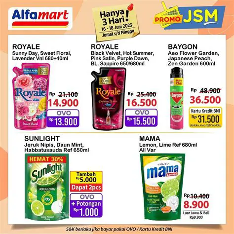 Promo JSM Alfamart Terbaru: Diskon Akhir Pekan Spesial!