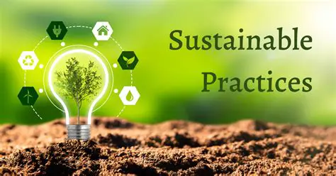 Promote sustainable practices