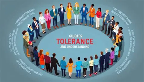 Promote tolerance and understanding