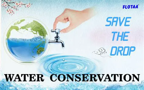 Promote water conservation