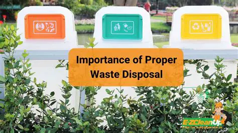 Proper disposal of detergent waste
