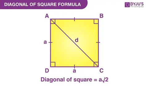 Properties of Diagonals in a Square