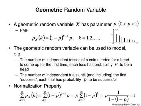 Properties of Geometric Random Variables