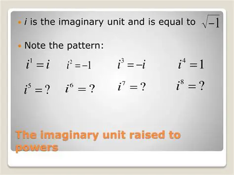 Properties of Imaginary Unit