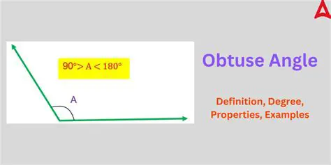 Properties of Obtuse Angles
