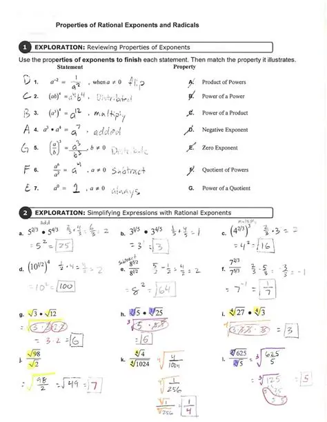 Properties of Rational Equations