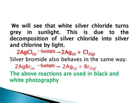 Properties of Silver Chloride and Ammonium Cyanate