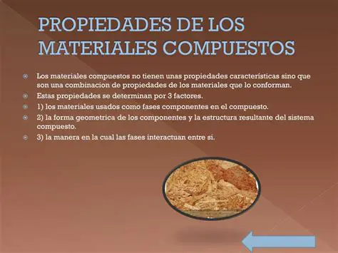 Propiedades de los Materiales Compuestos