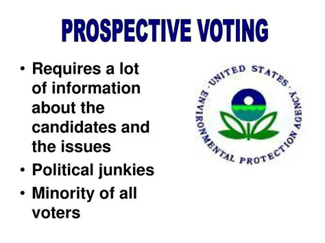 prospective voting methods