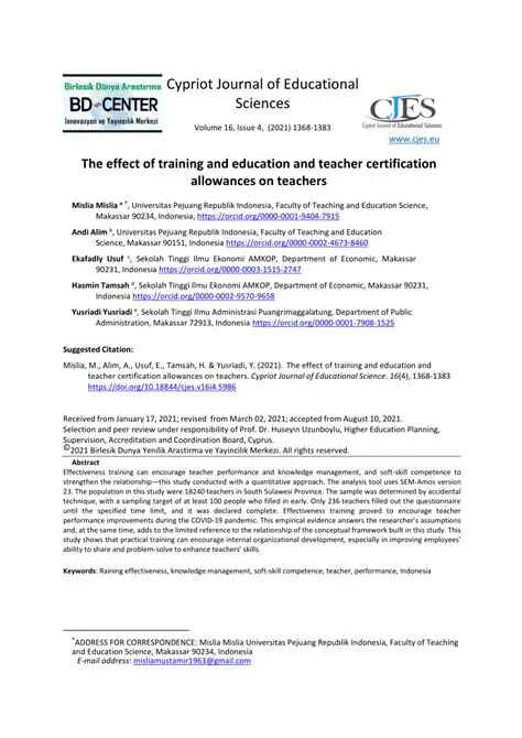 Provide certification allowances to lecturers