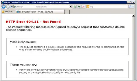 Provide detailed error messages