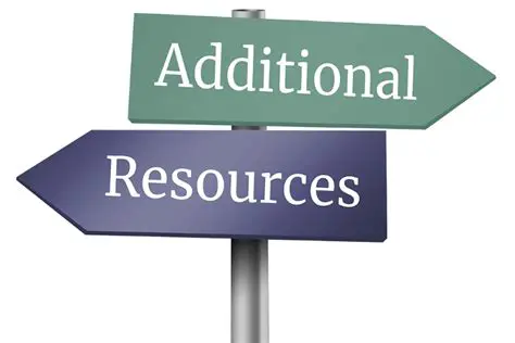 Provided Additional Resources