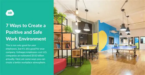 Providing a comfortable work environment