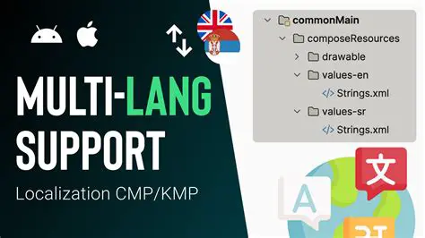 Providing language support