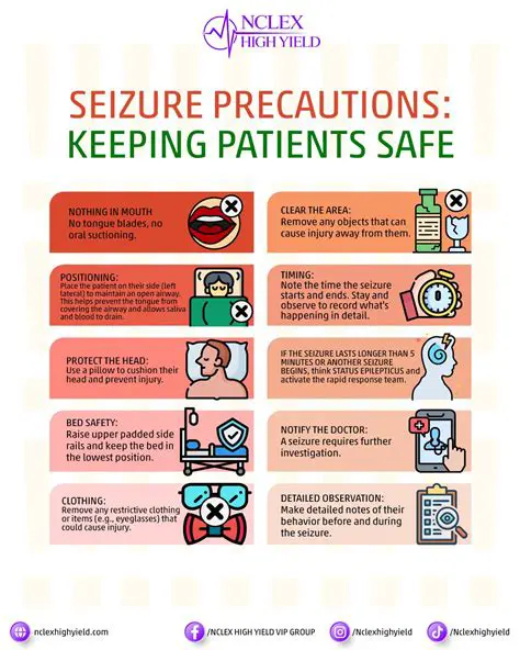 Providing seizure safety measures