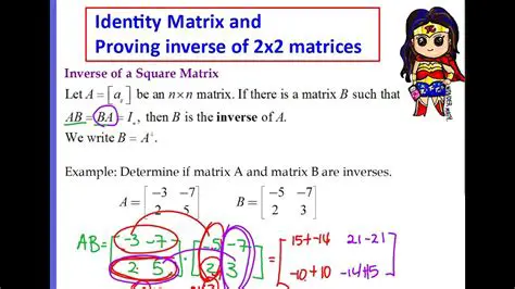 Proving the Identity of Matrix M