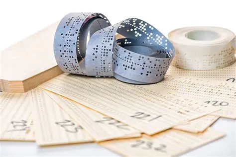 Punched Paper Tape Support