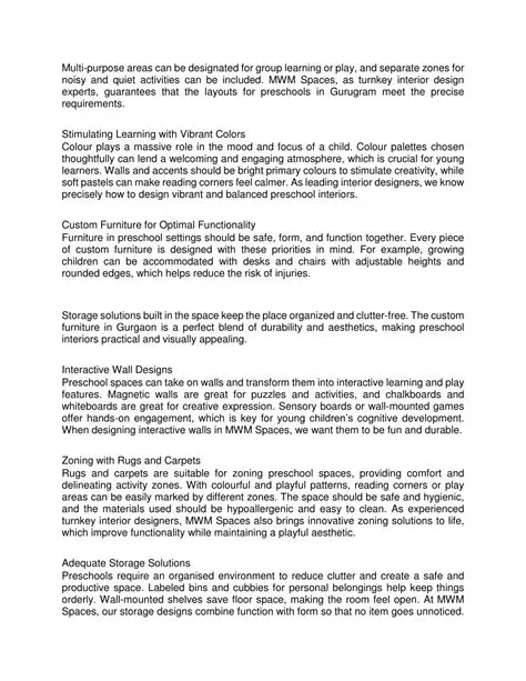 Purpose of Designated Themes