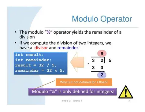 Purpose of the Modulo Operator in SQL Queries
