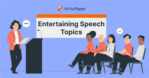Purposes of Entertaining Speech