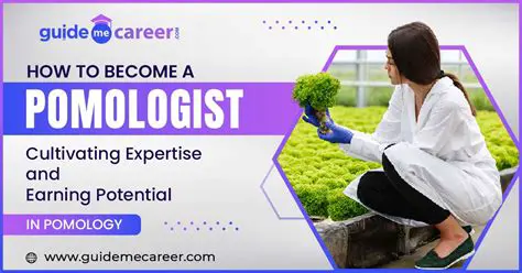 Pursuing a degree in pomology or a related field