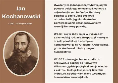 Pytania i Odpowiedzi o Janie Kochanowskim