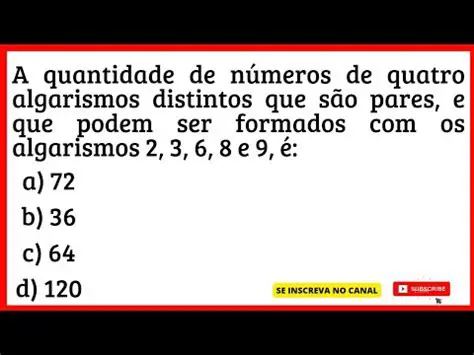 Quantidade de Algarismos Usados