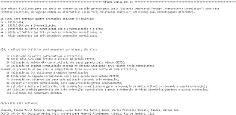 Quantidade de Alternativas