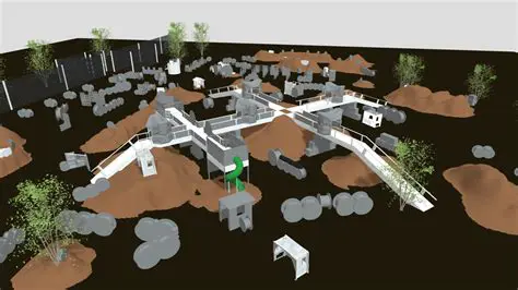 Quickly and easily design paintball fields
