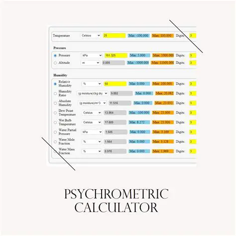QuickStates Psychrometric Calculator