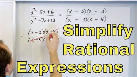 Rational Expression Simplification