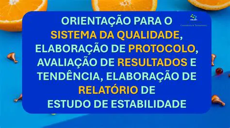 Realizar estudos de estabilidade