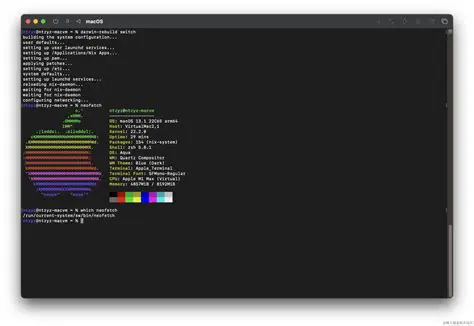 Rebuild the Nix Darwin cache