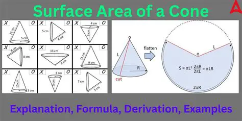 Recalling the Formula for the Surface Area of a Cone