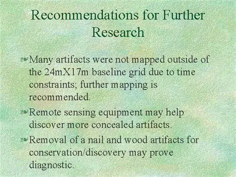 Recommendations for Further Research