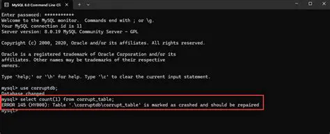 Recovering Corrupt MySQL Databases with Ease