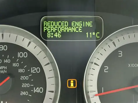 Reduced engine performance