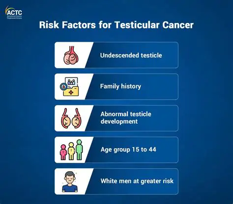 Reduced risk of testicular cancer
