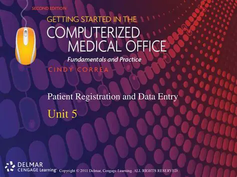 Registration and Data Entry