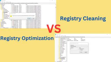 Registry Cleaning and Optimization
