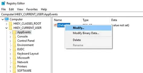Registry cleaning and repair