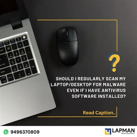 Regularly scan your computer